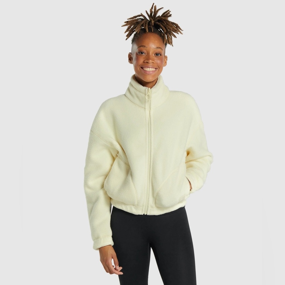 TNA Cream Teddy Jacket